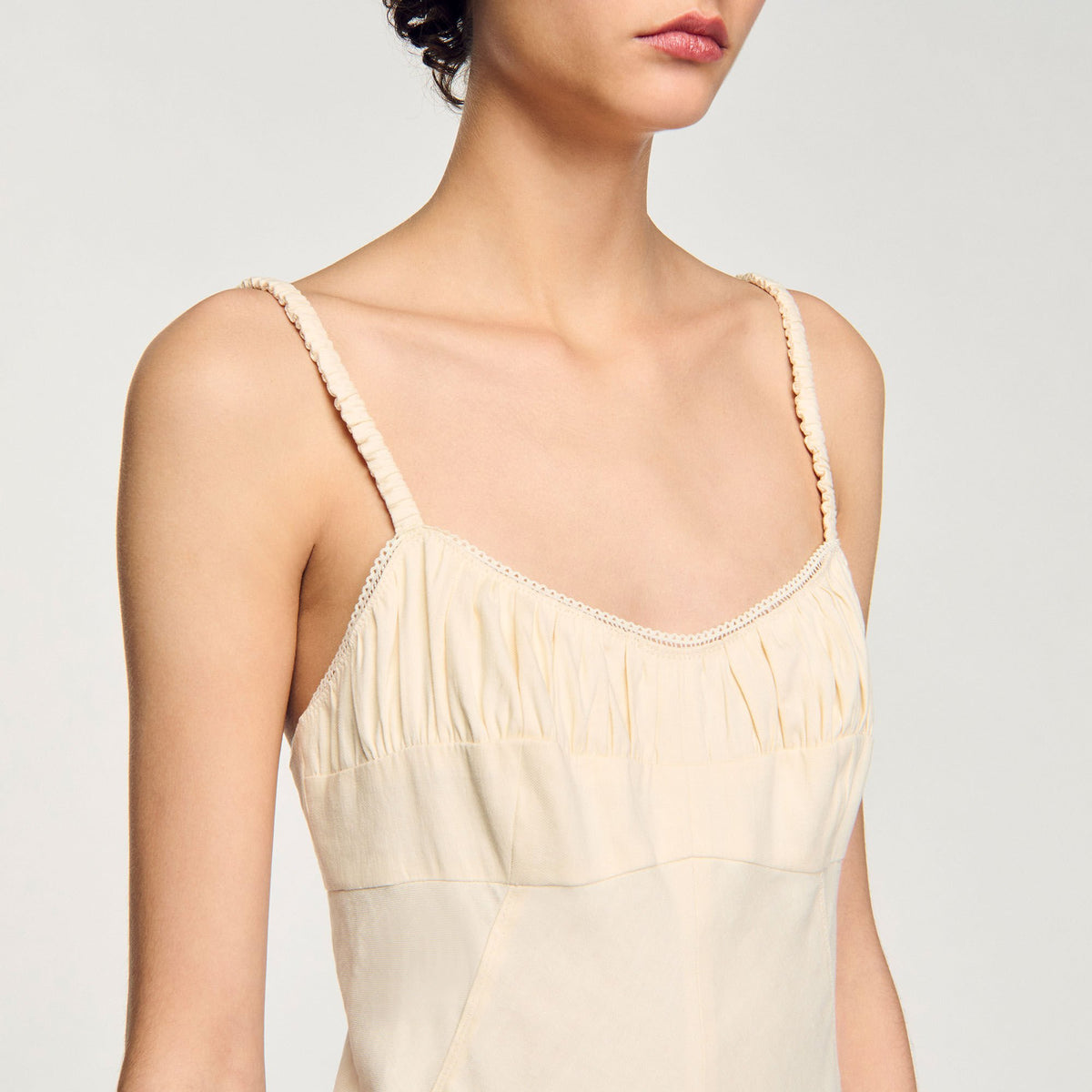Maxi dress with straps | Sandro