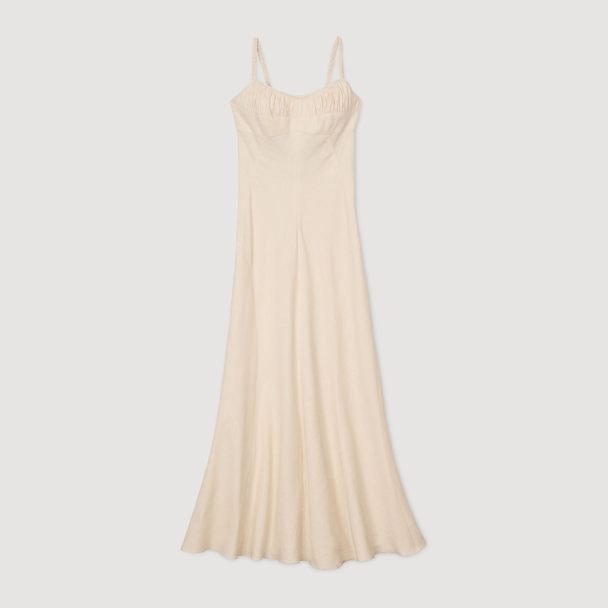 Maxi dress with straps | Sandro