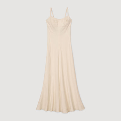 Maxi dress with straps | Sandro