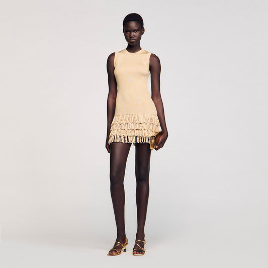 Mini knit dress | Sandro