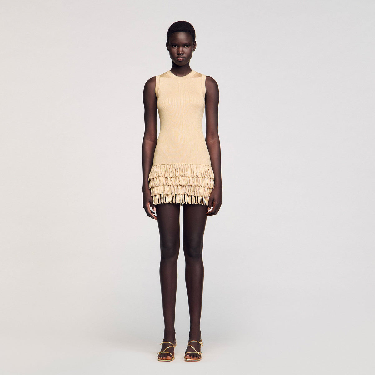 Mini knit dress | Sandro