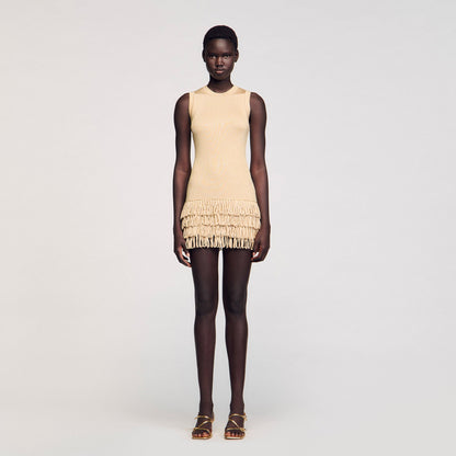 Mini knit dress | Sandro