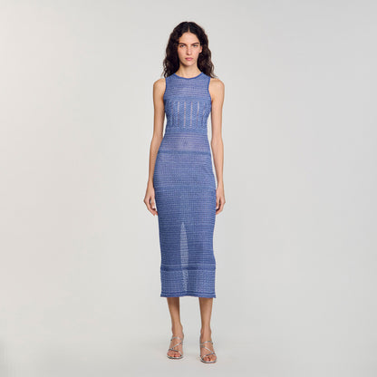 Knit midi dress | Sandro