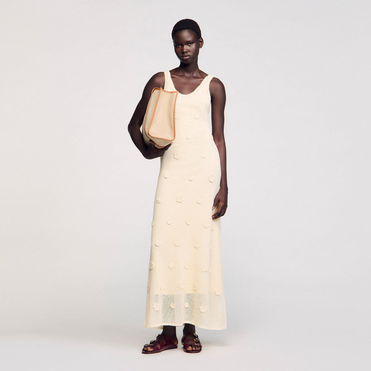 Knit maxi dress | Sandro