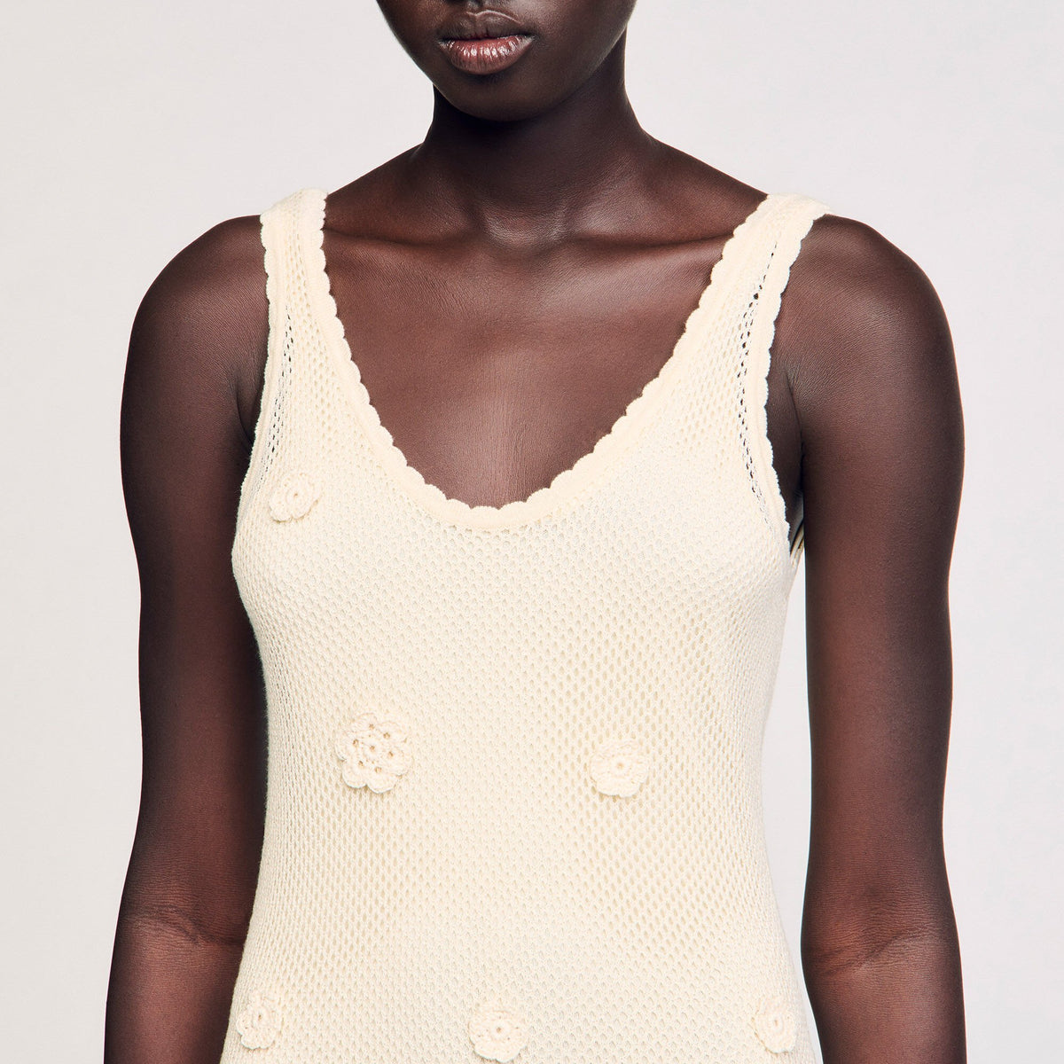Knit maxi dress | Sandro