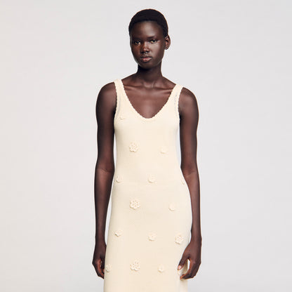 Knit maxi dress | Sandro