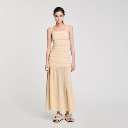 Knit maxi dress | Sandro