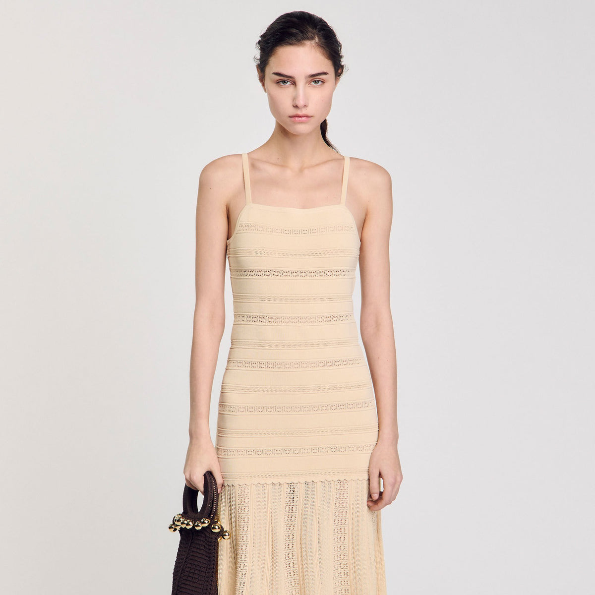 Knit maxi dress | Sandro