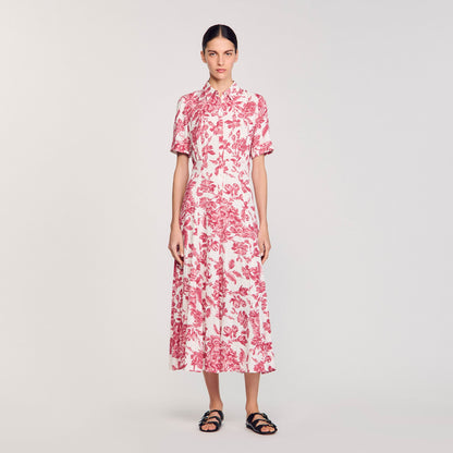 Floral patterned maxi dress | Sandro