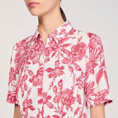 Floral patterned maxi dress | Sandro