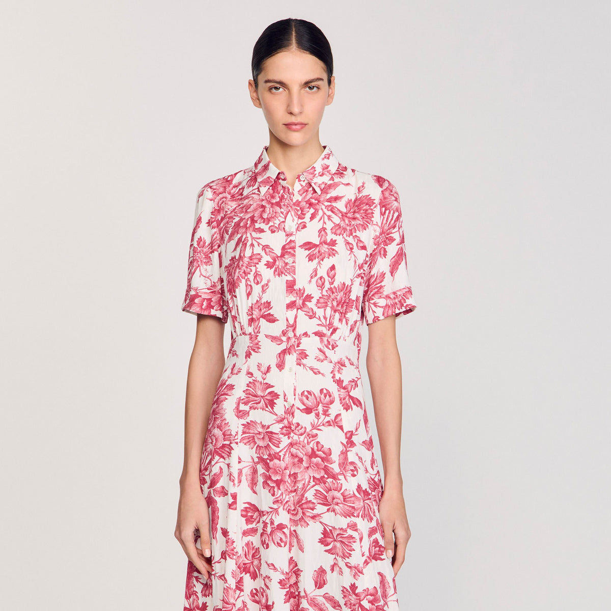 Floral patterned maxi dress | Sandro
