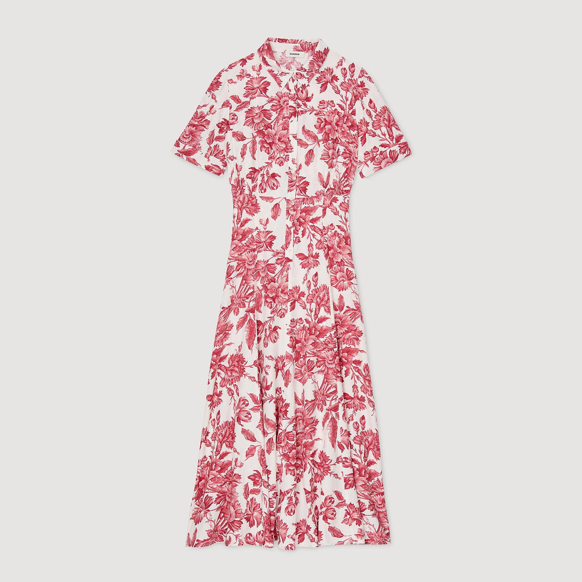 Floral patterned maxi dress | Sandro