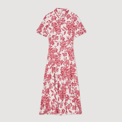 Floral patterned maxi dress | Sandro
