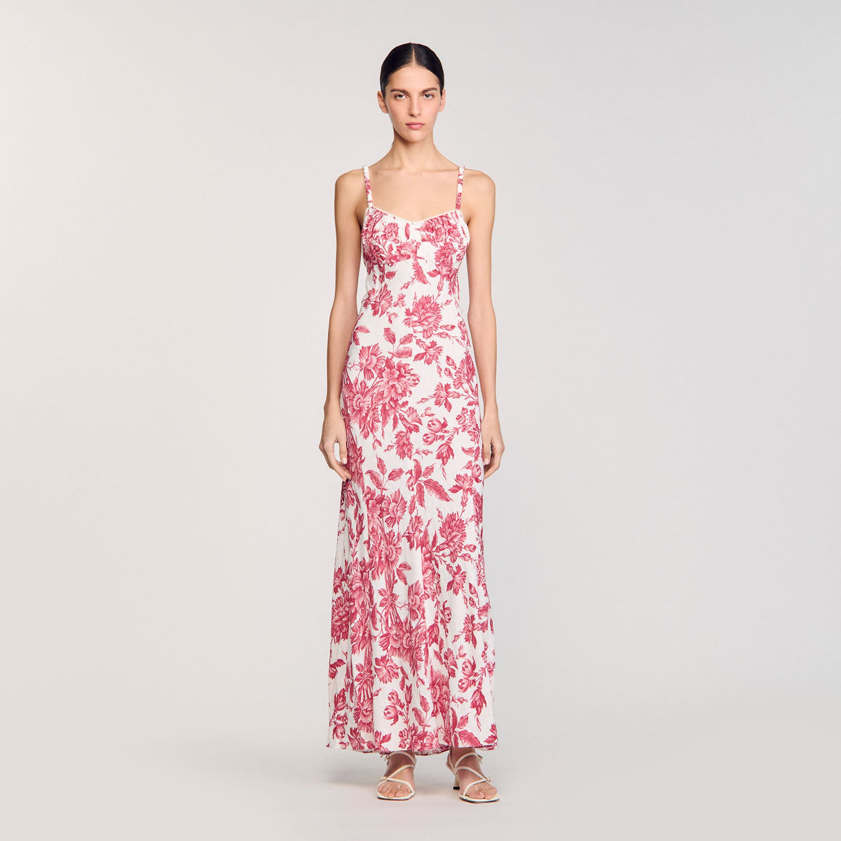 Floral print maxi dress | Sandro