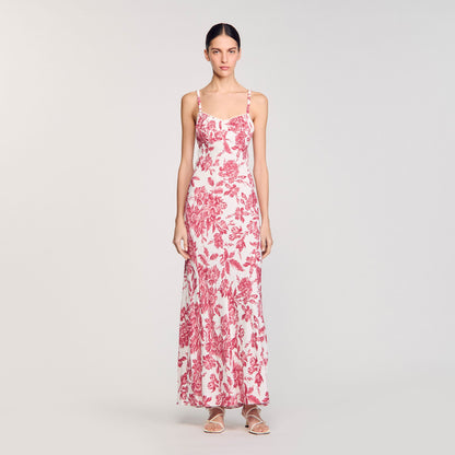 Floral print maxi dress | Sandro