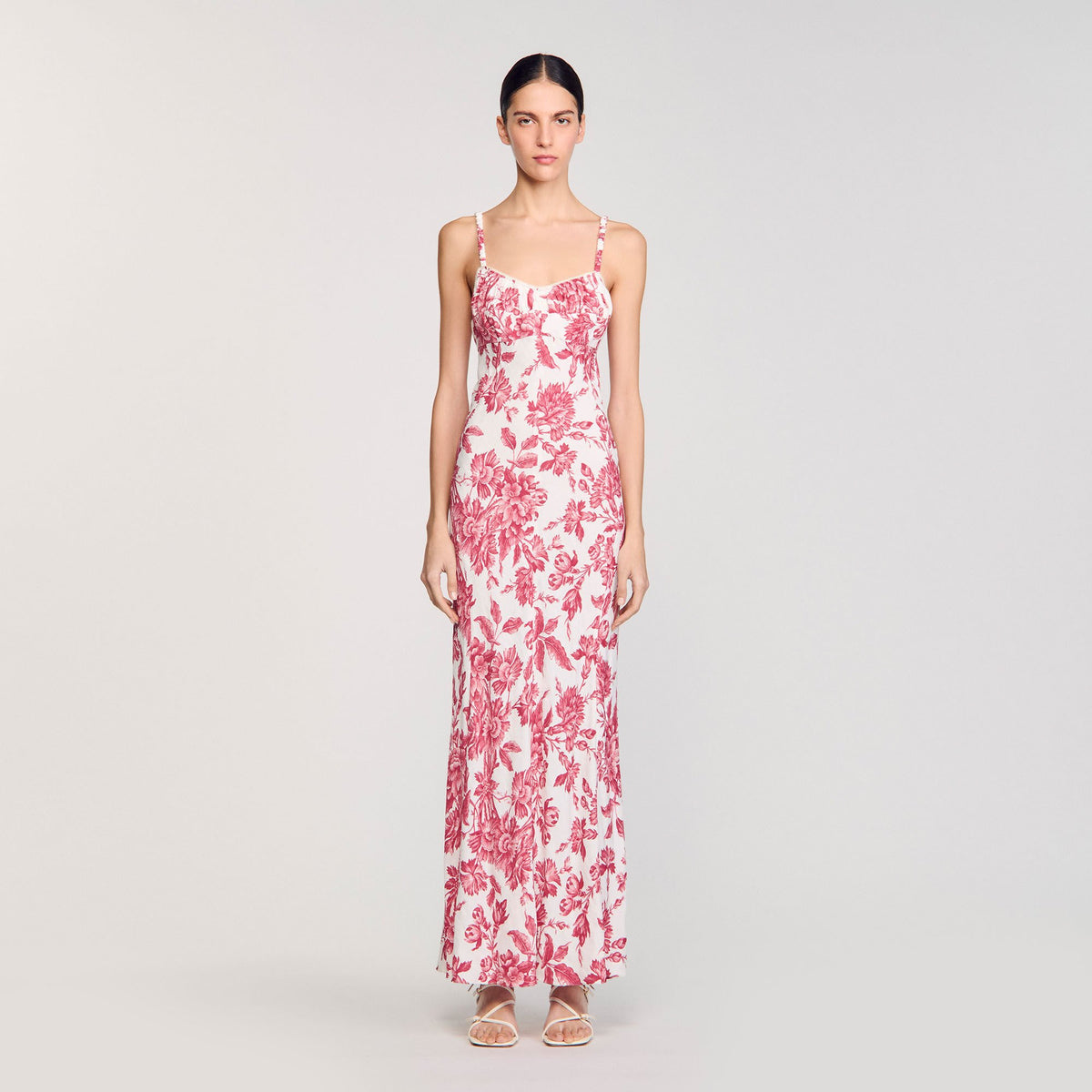 Floral print maxi dress | Sandro