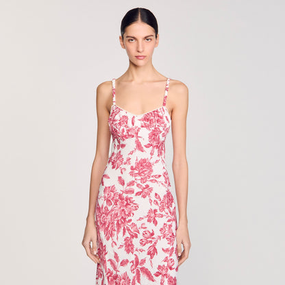Floral print maxi dress | Sandro