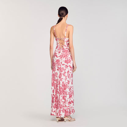 Floral print maxi dress | Sandro