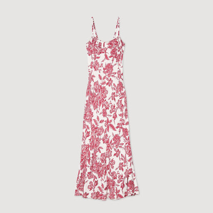 Floral print maxi dress | Sandro