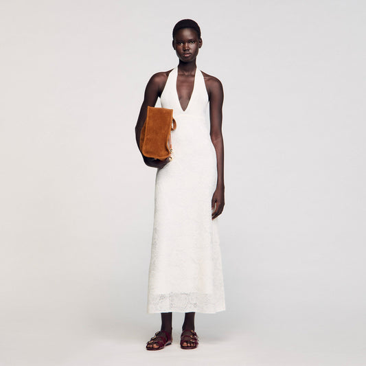 Maxi knit dress | Sandro