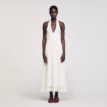 Maxi knit dress | Sandro