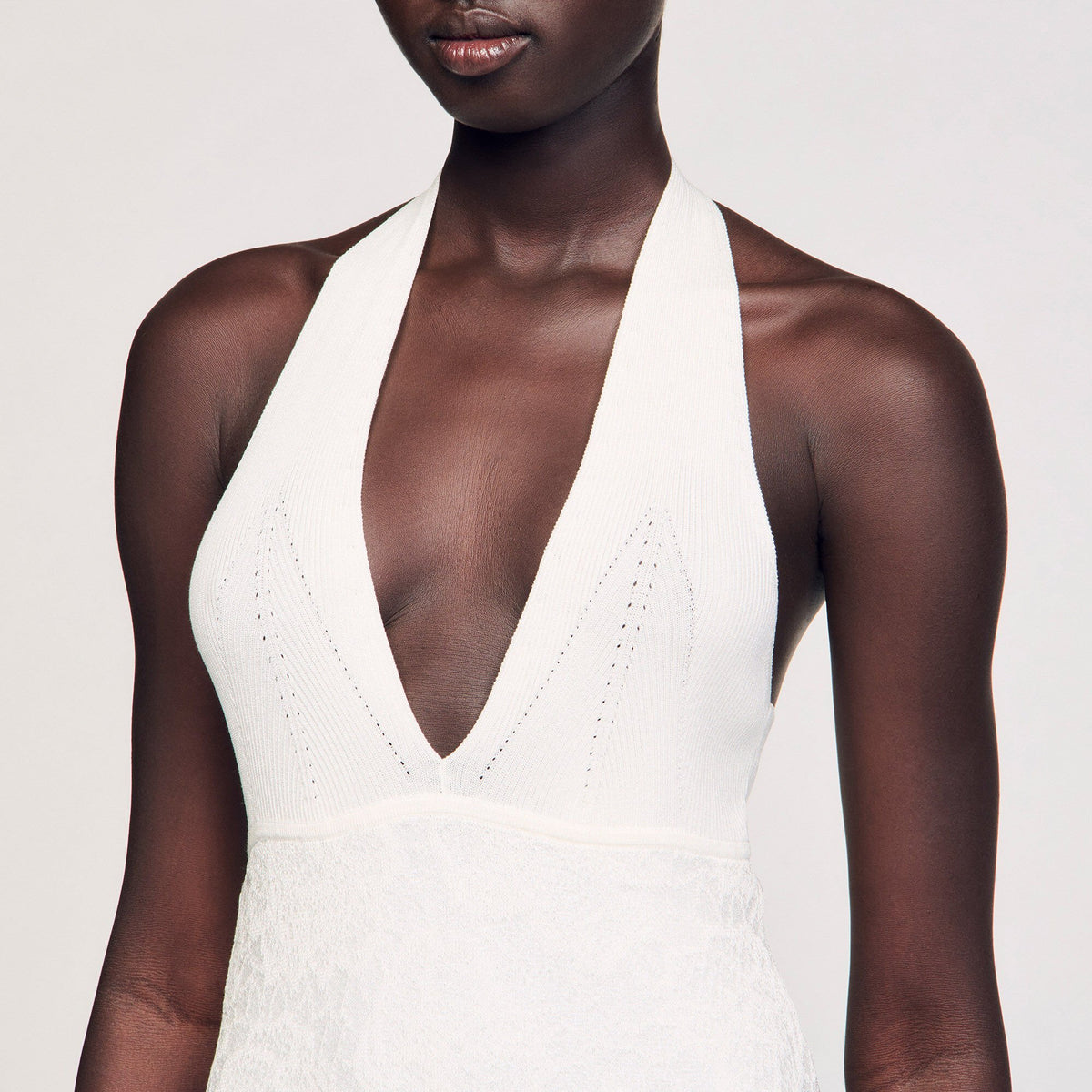 Maxi knit dress | Sandro