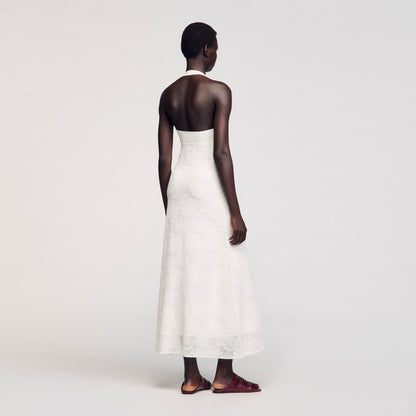 Maxi knit dress | Sandro