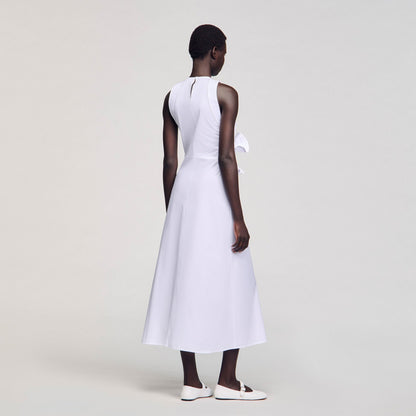 Ruffled sleeveless maxi dress | Sandro
