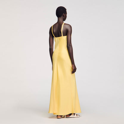 Floral detail maxi dress | Sandro