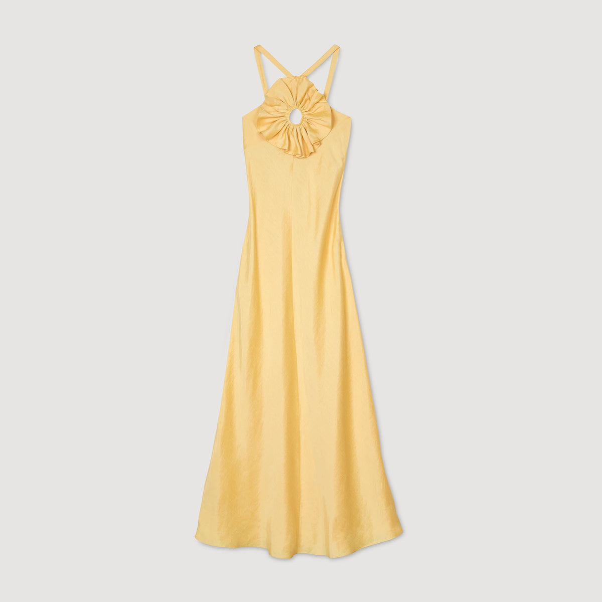 Floral detail maxi dress | Sandro
