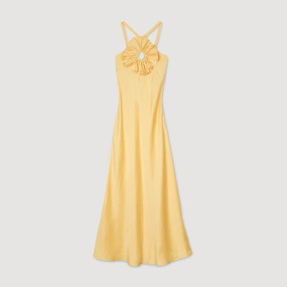 Floral detail maxi dress | Sandro