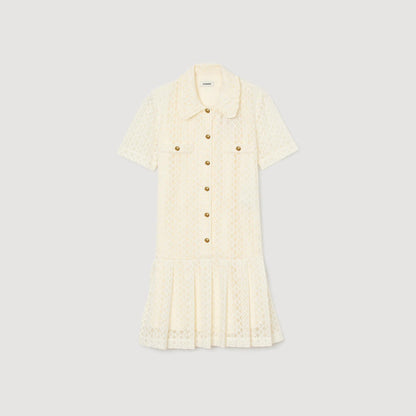 Mini lace dress | Sandro