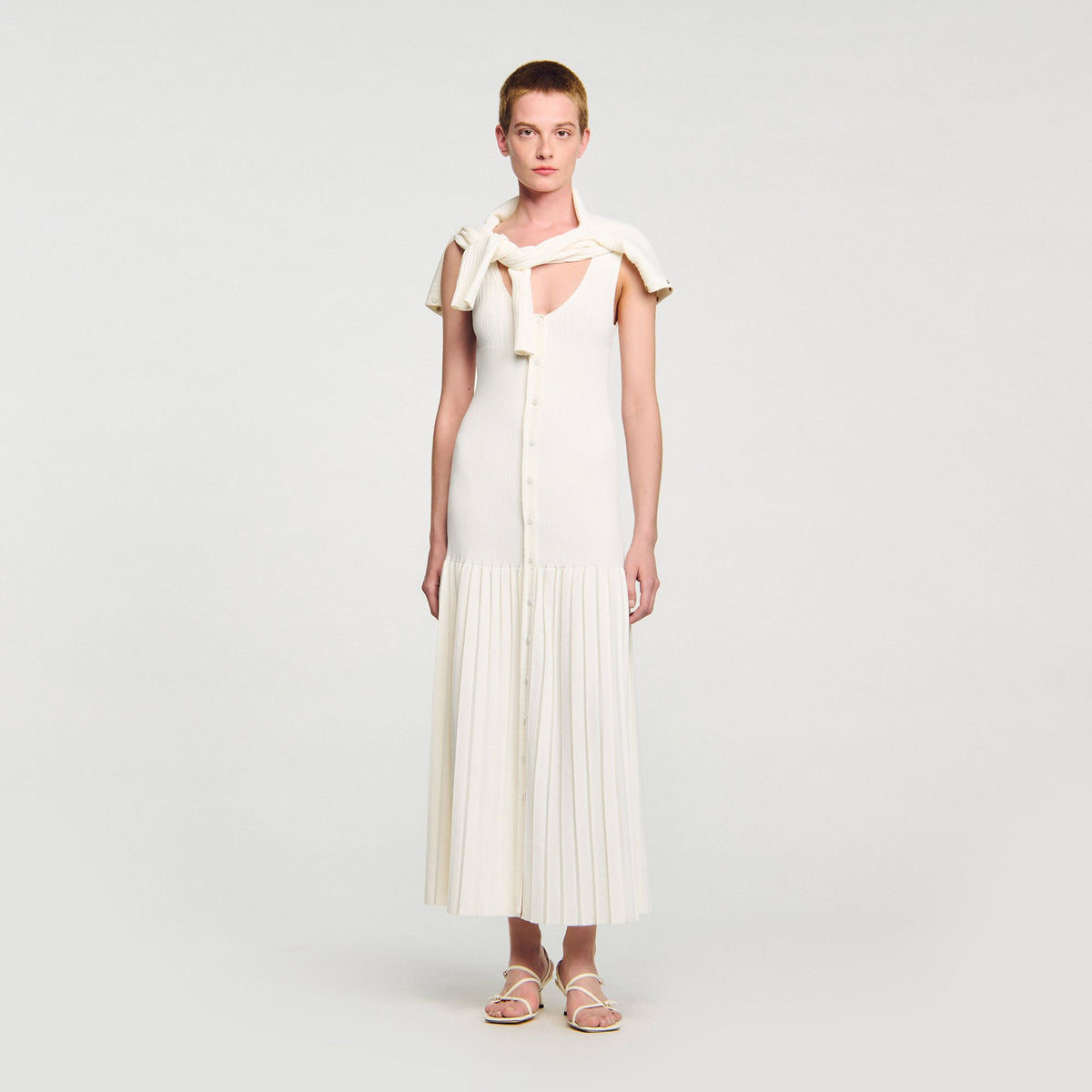 Knit maxi dress | Sandro
