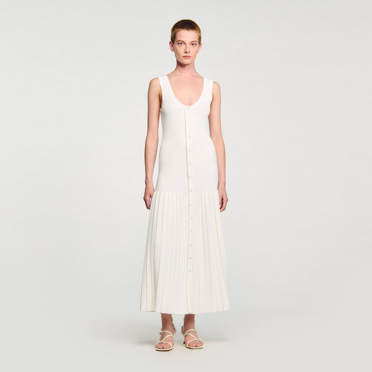 Knit maxi dress | Sandro