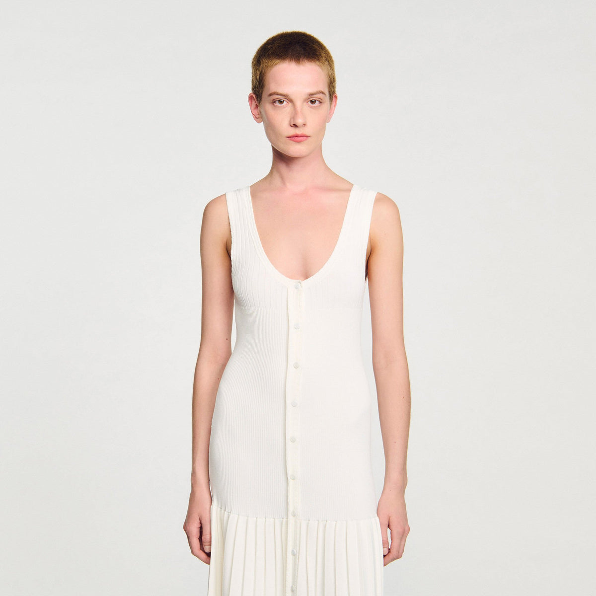 Knit maxi dress | Sandro