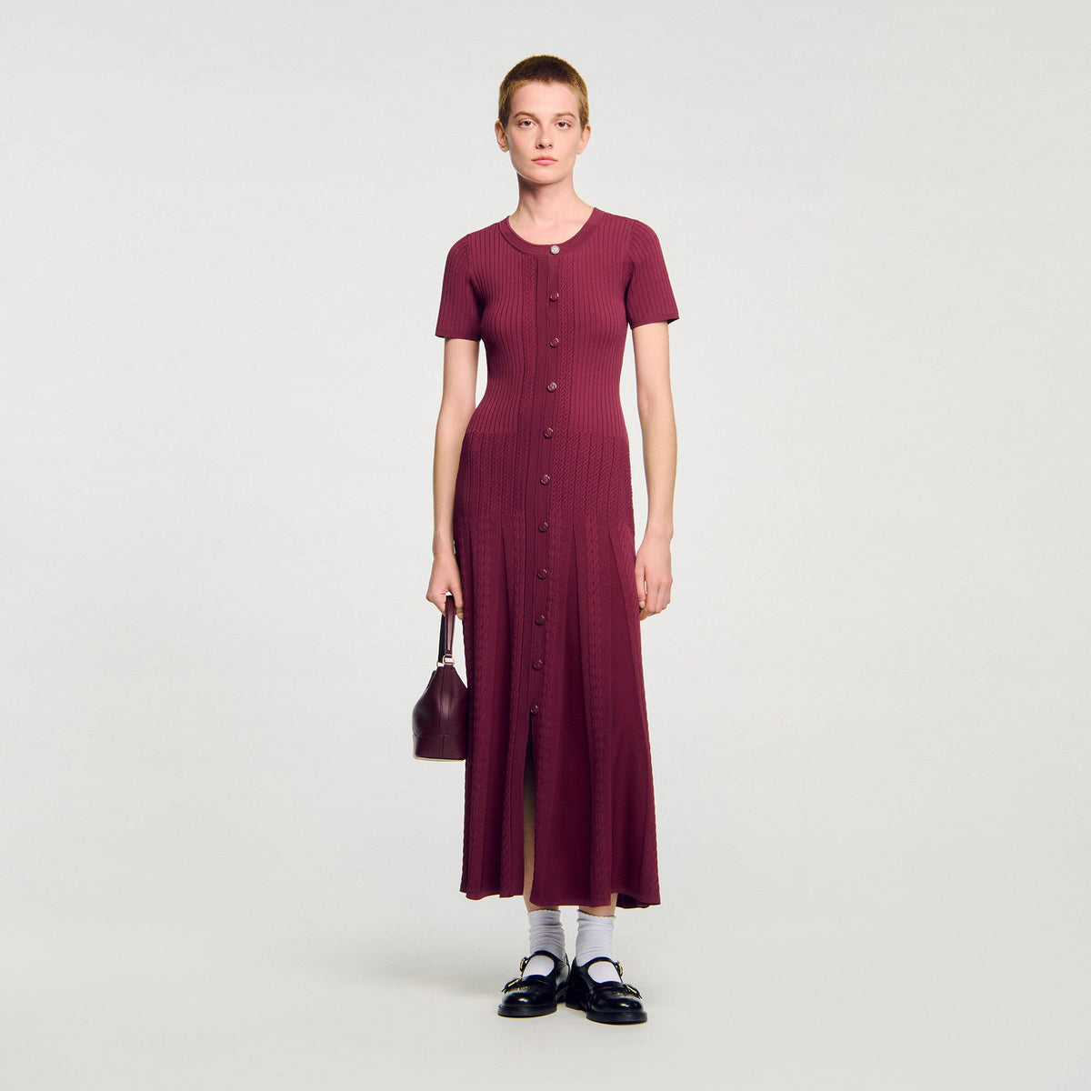 Knit maxi dress | Sandro