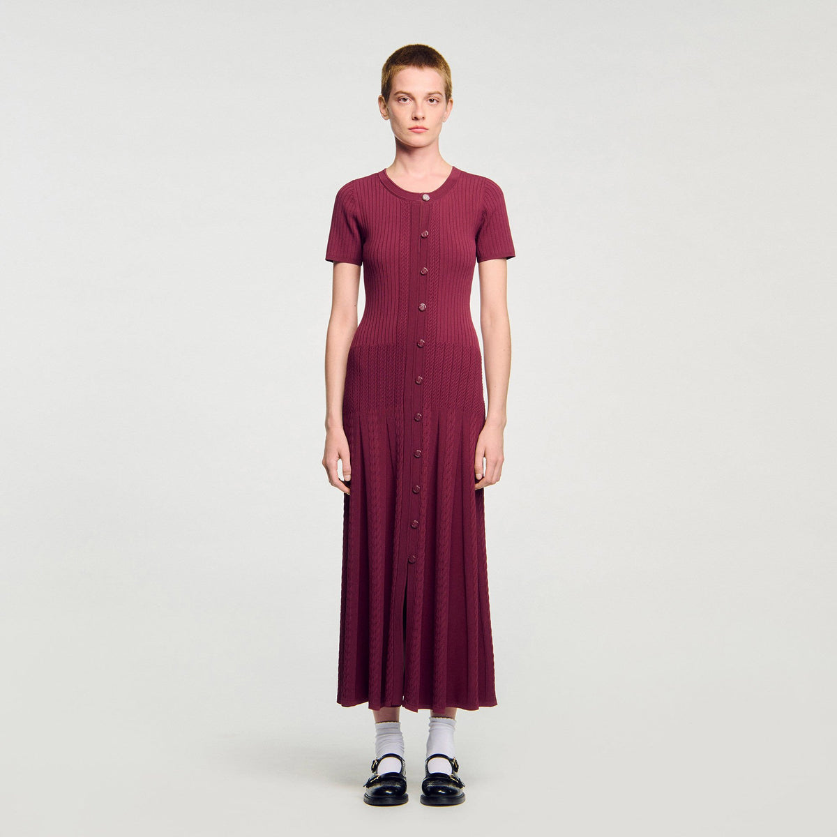 Knit maxi dress | Sandro