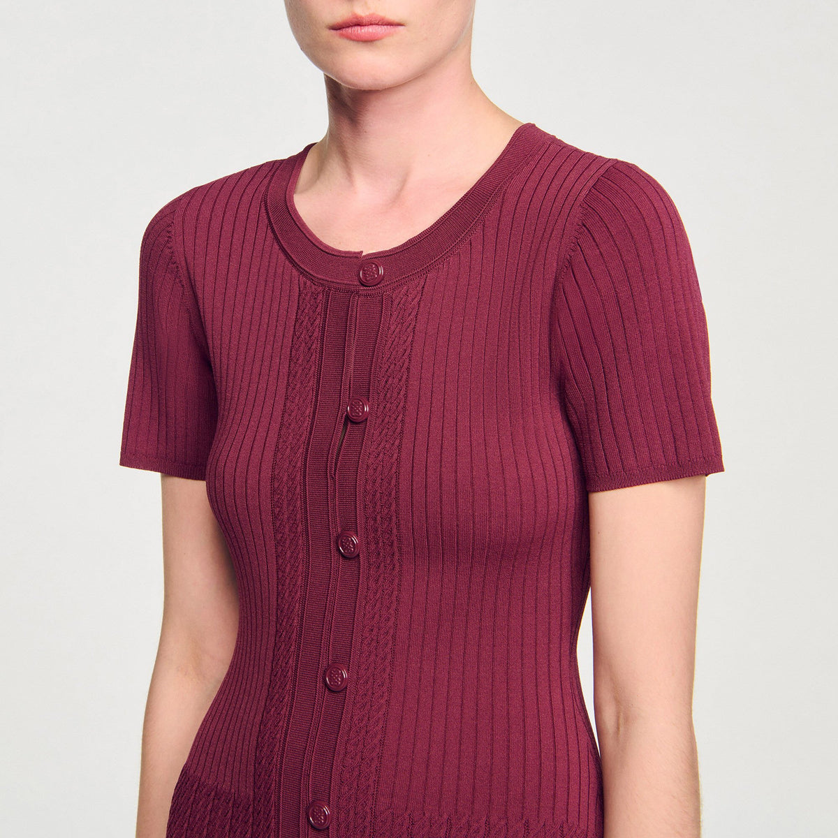 Knit maxi dress | Sandro