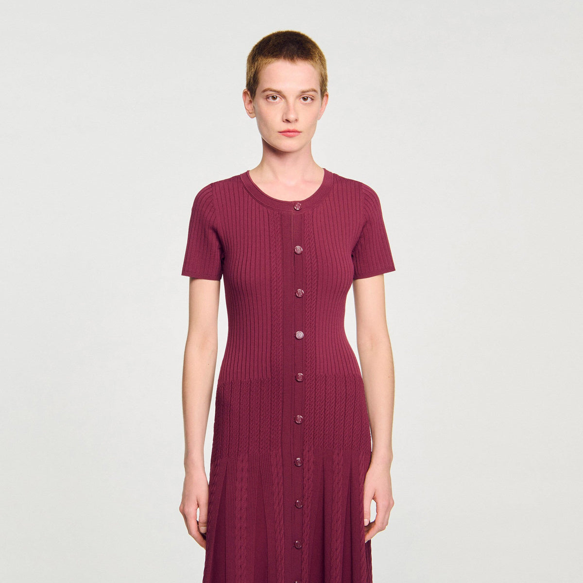 Knit maxi dress | Sandro