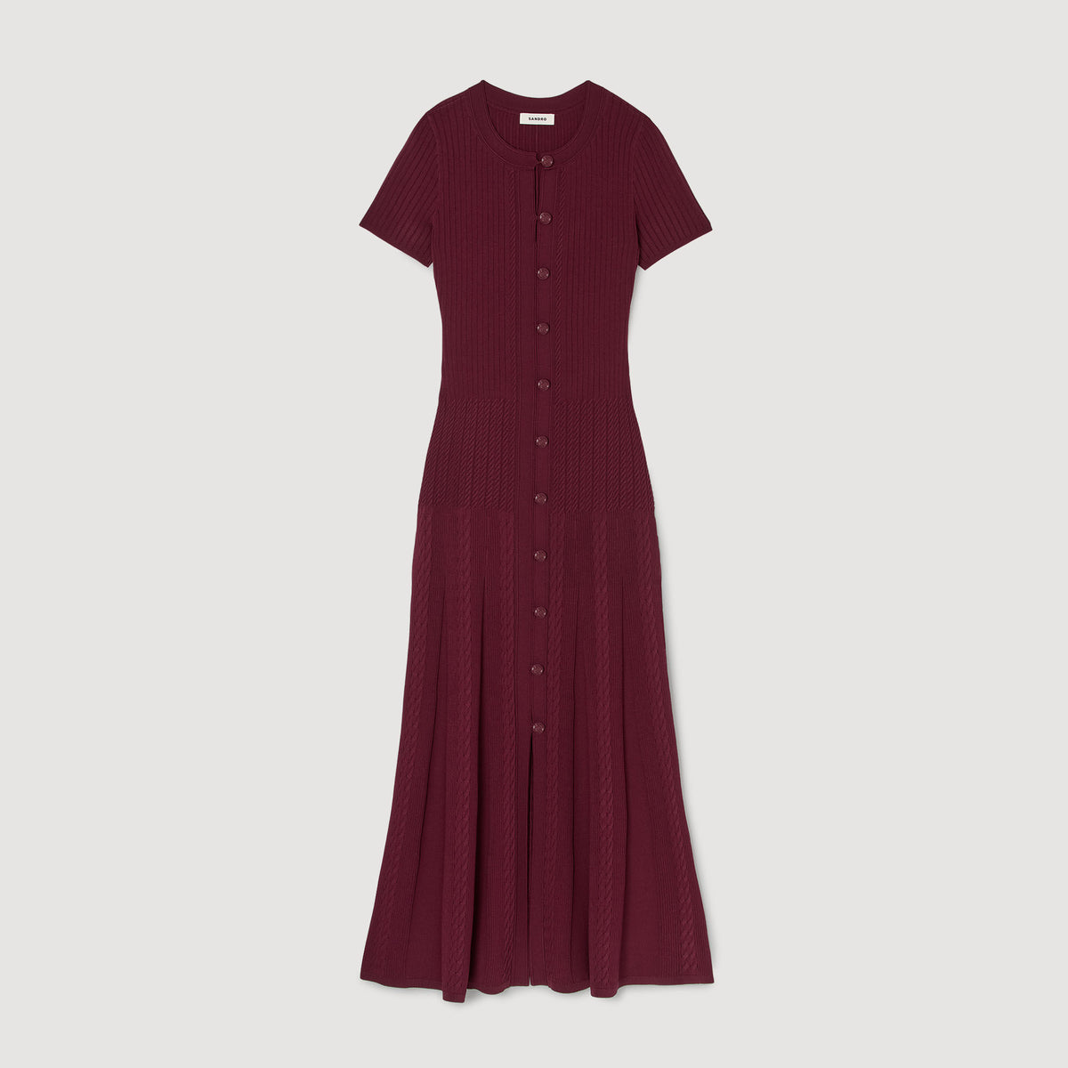 Knit maxi dress | Sandro