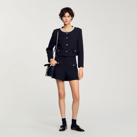 High-waisted shorts | Sandro
