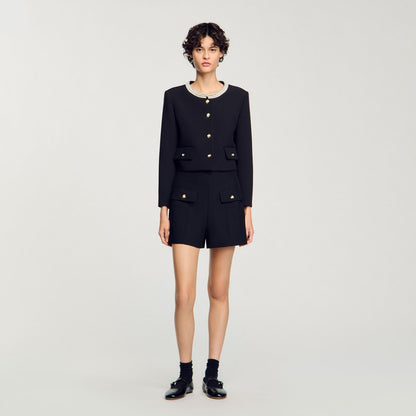 High-waisted shorts | Sandro
