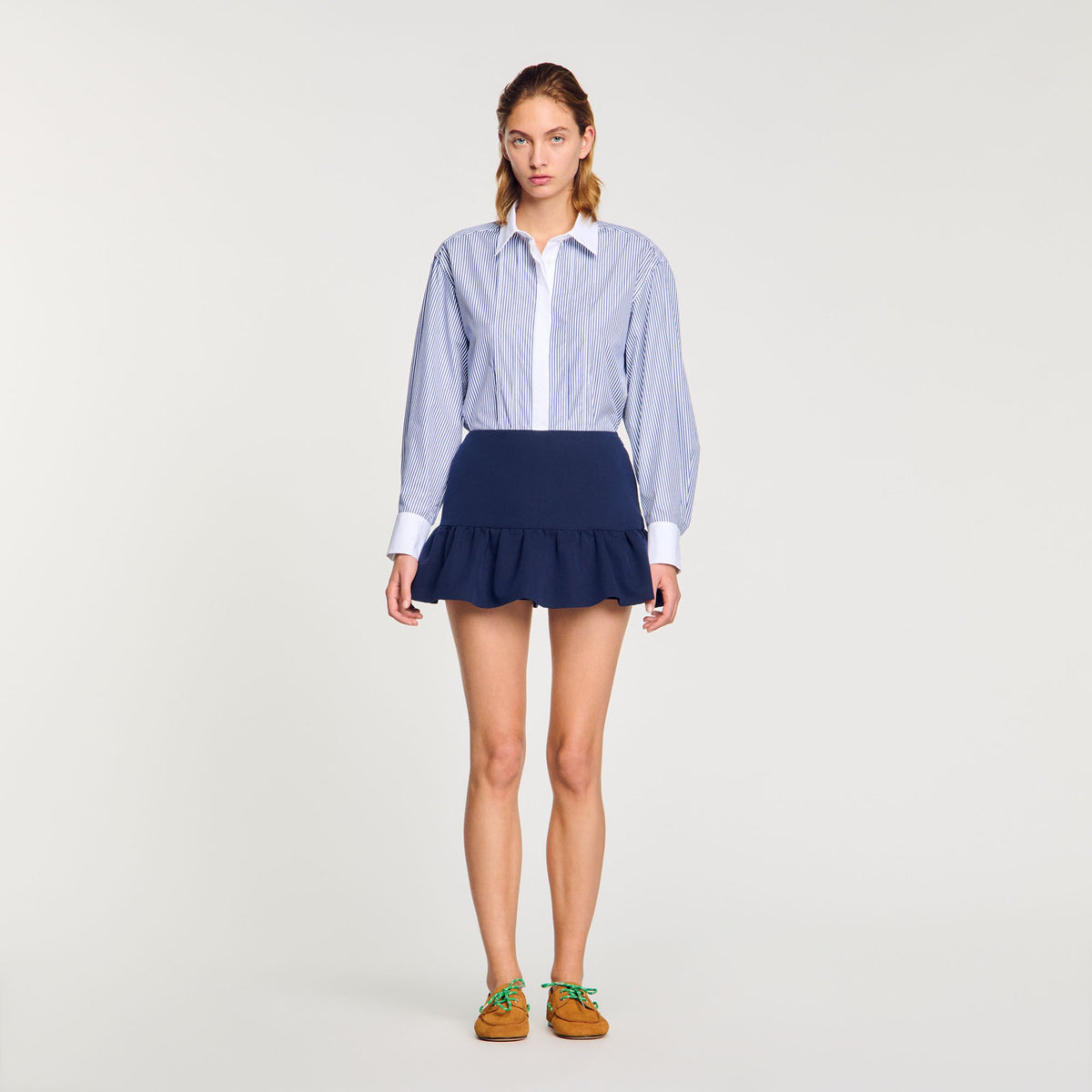 Flounced shorts | Sandro
