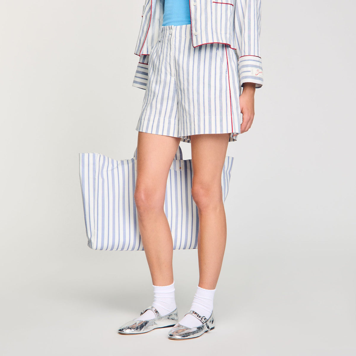 Striped shorts | Sandro