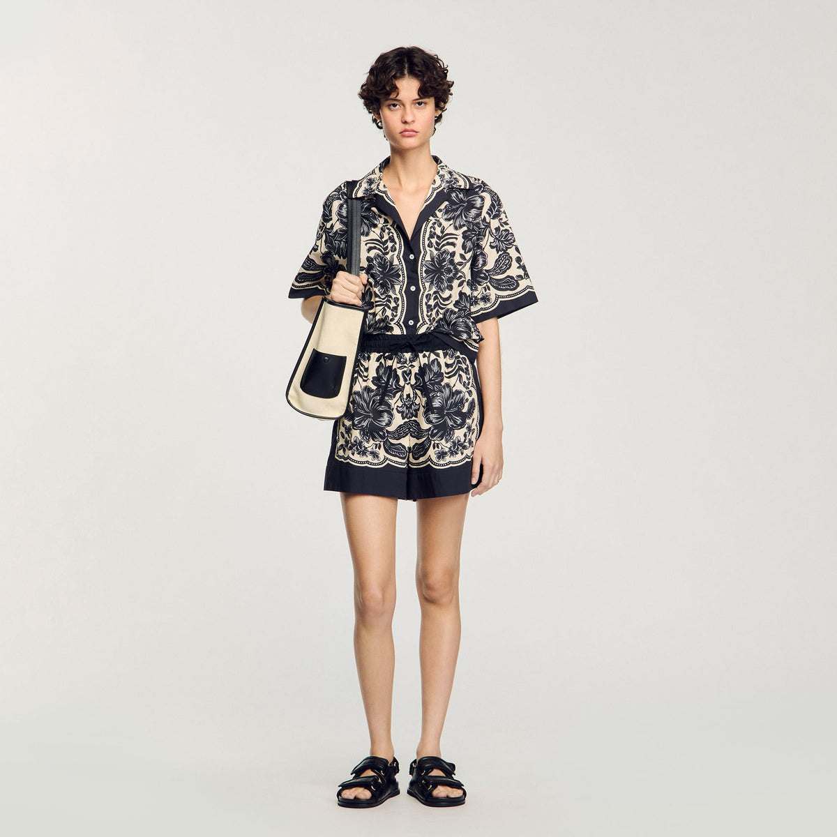 Floral print shorts | Sandro