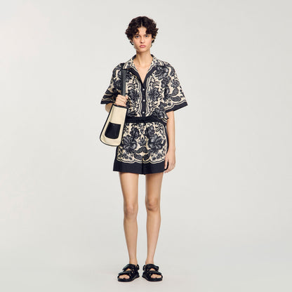 Floral print shorts | Sandro