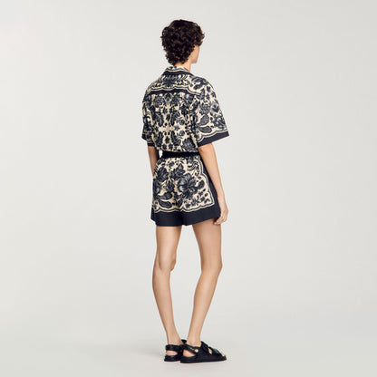 Floral print shorts | Sandro