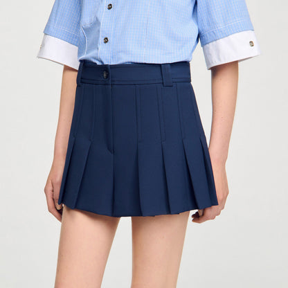 Tailored pleated shorts | Sandro