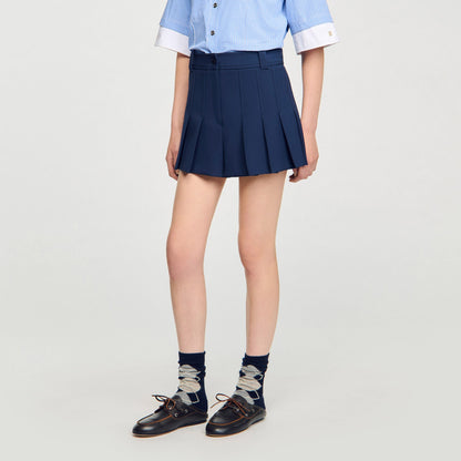 Tailored pleated shorts | Sandro