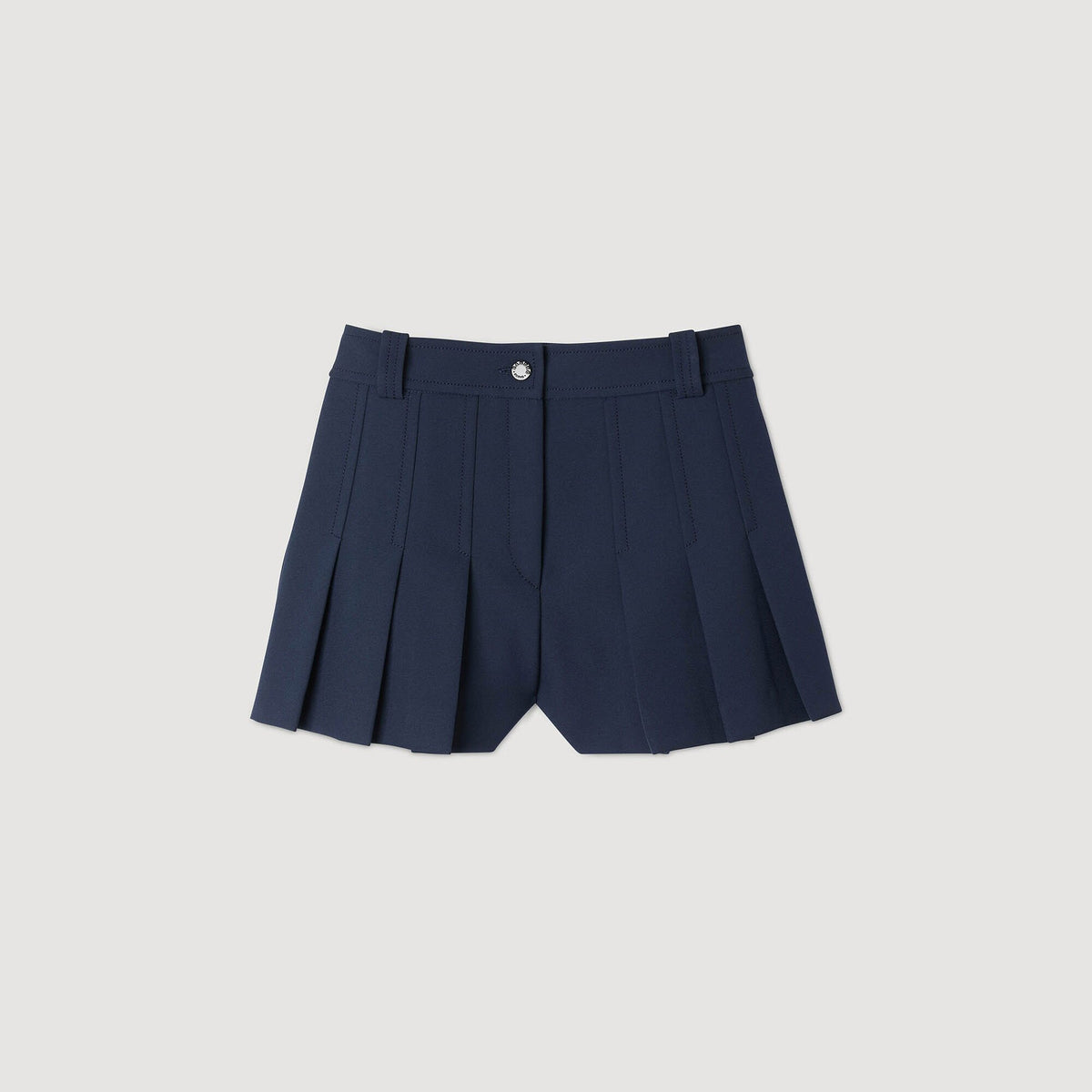 Tailored pleated shorts | Sandro